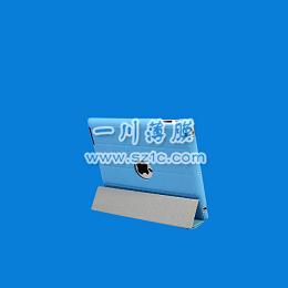 淺藍色ipad蘋果電腦塑膠保護殼